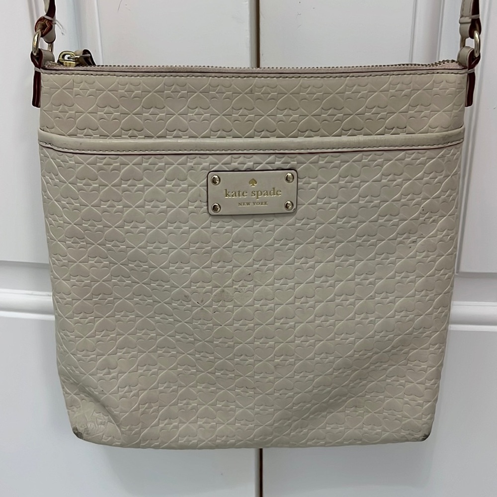 Kate Spade Crossbody Bag/Purse. Ivory/Cream Color.